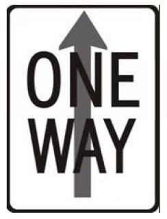 ONE WAY